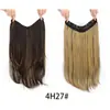 Peruca para Mulheres com Fivela Interna em U, Permanente em Camadas, Cabelo Longo Cacheado, Extensões de Cabelo Longo Liso Invisíveis Sem Marcas de Uma Peça, Peruca Artificial
