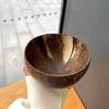 Corea del Sur Ins Lindo Natural Cáscara de Coco Pequeño Bol Postre Bol de Yogur Hogar Cellas Salah Bol