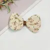 Tela Dibujos Animados Lunares Estampado de Corazón Lazo Hecho a Mano DIY Accesorios para el Cabello Ropa Ropa de Muñeca Accesorios de Decoración para Mascotas