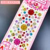 Adesivos infantis Pedras preciosas Cristal Acrílico Diamante Adesivos Meninas Decorativo Criativo DIY Jardim de Infância Adesivos de bônus
