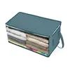 Bolsa de Armazenamento para Copos Não Tecida, Bolsa de Armazenamento Sob a Cama, Bolsa Transparente Visível para Embalagem e Organização de Roupas Domésticas Transfronteiriça, Colcha