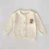 Suéter Cardigan de Bebé de Rebaja Chaqueta de Punto Estilo Coreano Otoño e Invierno Top Elegante para Niños Suéter Versátil