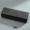 Estuche para Gafas Hecho a Mano con Patrón de Piel de Oveja, Personalizado para Miopía, Presbicia, Estuche para Gafas de Tapa Abatible Planas Anti-Presión, Logo Personalizable