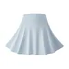 1261 Pantalón Falda de Hielo Transpirable Fresco de Cintura Alta Sin Costuras Control de Abdomen Seda de Hielo Anti-Exposición Sensación de Hielo Secado Rápido para Fitness Deportivo al Aire Libre Tenis