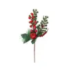 Agulhas de Pinheiro Simuladas Douradas Amazon Natal Frutas Vermelhas de Natal Pinhas Acessórios de Corte de Agulhas de Pinheiro Decoração de Feriado Transfronteiriça
