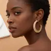 Aretes Coreanos de Primavera y Verano de Aleación Plateada Diseño de Celebridad de Internet Europeo y Americano Elegantes Retro Simples Aretes en forma de C de Diamantes