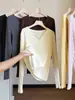 Nuevo cárdigan de punto acanalado con cuello en V para mujer Otoño 2026, Sencillo y elegante, Corte ajustado, Adecuado como top de capa base