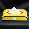 Nueva caja de pañuelos de gamuza Weilai caja de pañuelos colgante caja reposabrazos consola central decoración creativa para interior de coche