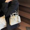 Bolso de hombro de alta gama para mujer, bolso de hombro sencillo de estilo coreano, bolso de mano de diseño simple, 2025
