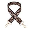 Nuevos accesorios para bolsos con correa de hombro ancha de color, correa decorativa para un solo hombro, bandolera de color en contraste, correa larga para bolso transfronterizo de comercio exterior