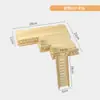Jaula para Hámster Modificada en una Villa de Lujo de Madera Maciza de Dos Pisos con Doble Capa, Escaleras, Juguetes Planos, Plataforma para Hámster Dorado