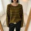 Suéter de Forro Polar Oso Miel Cuello Redondo para Mujer 2026 Otoño/Invierno Nuevo Estilo Holgado Perezoso Manga Larga Espesado Suéter Prenda Base Superior