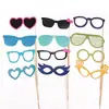 Suministro Transfronterizo Máscaras de Bienvenida para Bodas, Bigotes Divertidos, Decoración para Lugar de Fiesta Selfie, Set de 44 Piezas de Accesorios para Fotos