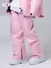 Traje de Esquí COPOZZ para Mujer Hombre Traje Grueso Cálido Cortaviento Traje de Esquí Pantalones de Esquí Impermeable Equipo para Tabla Única Doble
