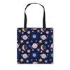 Bolsa de Compras para Niños Nuevo Planeta Espacial Creativa Moda Tendencia Cool Gran Capacidad Portátil Tote Caliente para Estudiantes de Primaria