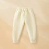 Pantalones cálidos para niños, ropa interior infantil de primavera, otoño e invierno, pantalones finos acolchados para niños y niñas, pantalones abiertos, pantalones de otoño para bebés.