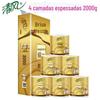 Rolo de Papel Higiênico Qingfeng Edição Dourada 4 Folhas 200g, 10 Rolos em Estoque, Toalhas de Papel Atacado com Frete Grátis