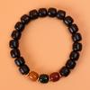 Ziguang Sândalo Duobao Pulseira de Contas de Madeira Barril Contas Individuais Anel Único Casal Flor Negra Pêra Pulseira Contas de Buda Pulseira de Contas Wen Brincar Templo Ponto Turístico Mais Vendido