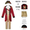 Comércio Exterior Transfronteiriço Colonial George Washington Fantasia Cosplay Halloween Cosplay Fantasia para Performance de Palco