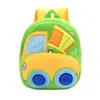 Série de Veículos de Engenharia Mochila Escolar Fofa para Crianças Mochila Escavadora Mochila de Pelúcia para Crianças de 2 a 4 Anos Bolsa para Homens e Mulheres
