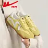 Zapatillas de entrenamiento alemanas Huili para mujer, nueva colección otoño 2026, parte superior de cuero, impermeables, suela blanda, versátiles, zapatos casuales de suela fina para mujer