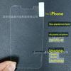 Aplicável à Apple 13 versão ranhurada filme anti-xixi transparente 11 boca grande Privacidade Filme 12 bangs HD Filme Comércio exterior