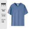 Camisetas de Algodón y Spandex Más Vendidas para Hombre, Ropa de Trabajo para Mujer de Cuello Redondo y Manga Corta, Camisas Publicitarias Corporativas, Impresión Personalizada