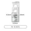 Botones Transfronterizos de Fábrica, Hebillas de Resorte de Plástico, Hebillas de Cuerda de Nailon, Botones Decorativos para Tiradores de Bolsos y Zapatos Negros