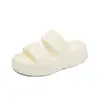 Nuevas Sandalias de Verano 2026 Suela Gruesa Resistentes al Desgaste Doble Hebilla Sandalias de EVA para Mujer Uso Exterior e Interior Sandalias con Sensación Suave