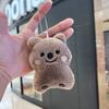 Bonito Capivara Estrela Dos Desenhos Animados Pingente Kapibala Pelúcia Jóias Bolsa Chaveiro Pequeno Siamês Boneca Boneca
