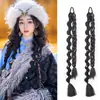 Trenzas de Cabello Estilo Tíbet para Mujeres, Trenzas de Cabello Estilo Cuerda Colorida, Trenzas de Múltiples Hilos, Procesamiento Personalizado Estilo Exótico