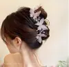 2026 Nuevo Pinza de Garra Súper Grande de Gama Alta para Mujeres Clip de Lujo Ligero Plegado para la Parte Posterior de la Cabeza Pinza de Tiburón Accesorios para el Cabello Pasador