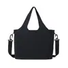 Bolsa de Ombro Axilar, Bolsa Tote de Grande Capacidade, Bolsa de Nylon Versátil Feminina, Nova Bolsa de Mão Plissada Multibolsos para o Dia a Dia