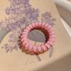 Anillo para el cabello morado con diseño de uva coreana, dulce anillo para el teléfono, base pequeña y fresca, accesorios personalizados para el cabello de niña.