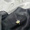 Collar Estilo Nacional con Acabado de Alta Gama, Lujo Ligero, Diseño Original de Nicho, Cadena para Suéter de Aleación, Cadena para Clavícula, Moderno y Versátil
