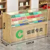 Nuevo Mostrador de Exhibición de Gabinete de Cigarrillos para Supermercado Gabinete de Cigarrillos Tienda de Conveniencia Estante de Gabinete de Cigarrillos de Vidrio con Combinación de Caja Registradora Gabinete con Cerradura