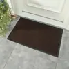 Capacho de Entrada Transfronteiriço com Listras Duplas Tapete de Piso de PVC Tapete de Entrada Resistente ao Desgaste e a Arranhões Tapete de Hall de Entrada Cozinha Absorvente Antiderrapante