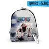 Mochila Escolar Transfronteriza 3D Amazon Mochila Pirata Casual Mochila Bolsa para Hombres y Mujeres Llavero Mochila Escolar