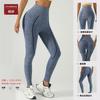 Calças de Yoga Sem Costura Tk para Mulheres Coração de Pêssego Esportivas de Secagem Rápida Calças Levanta Bumbum Justas Treino Fitness Roupa Exterior Calças Nove Pontos