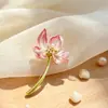 Broche de hebilla antideslumbrante para mujer, sentido de alta gama, nicho de alta gama, pin de ramillete de alta gama, pequeños accesorios de incienso, lindo dibujo animado al por mayor