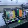 Película de Aislamiento Térmico para Coche Rosa Fantasma Azul Hechicera Morado Líquido Morado Deslumbrante Imperial Película Protectora para el Lado Frontal