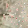 Adesivos de Unha Tensor Estilo Chinês Flor de Lótus Peixe Koi M-1152 Nova Série Estilo Chinês Folha de Bambu Orquídea Flor de Pessegueiro Magnólia