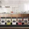 Etiquetas de Clasificación de Condimentos de Cocina en Stock Impermeables a Prueba de Aceite Salsa de Sal Vinagre Condimento para Hot Pot Azúcar Botella Tarro Pegatinas Adhesivas