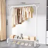 Perchero vertical de pie para ropa perchero colgante para ropa de dormitorio móvil con ruedas hogar sala de estar influencer perchero de secado de lujo ligero