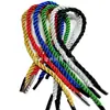 Cuerda de Poliéster de Tres Hilos, Cuerda Envuelta en Núcleo para Caja de Regalo, Cuerda Retorcida, Cuerda de 5 mm para Bolso de Compras, Cuerda de Papel Colorida para Bolsa, Cuerda para Asa