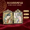 Nuevo Colgante Thangka Dorado Tibetano de Colores Guanyin Amor Carrera Collar Colgante Thangka