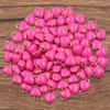 Colgante pequeño de acero inoxidable de 8 x 9 mm con forma de gota de aceite de doble cara, corazón de melocotón, amor, accesorios de joyería para bricolaje