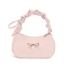 Bolso de mano con lazo para mujer, nueva colección otoño 2026, moderno y versátil, bolso de hombro de alta gama, diseño único, bolso tote y de axila