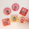 Ímã de Geladeira de Acrílico Personalizado Bênção do Deus da Riqueza Ímã Adesivo Promoção Cultural e Criativa DIY Ponto Turístico Foto de Animação Desenho Animado