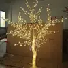Luzes de Árvore Artificial de Flor de Cerejeira LED, Luzes de Árvore de Cristal Brilhantes para Decorar Jardins, Parques, Áreas Cênicas e Shoppings, Enfeites Decorativos de Luz para Árvores